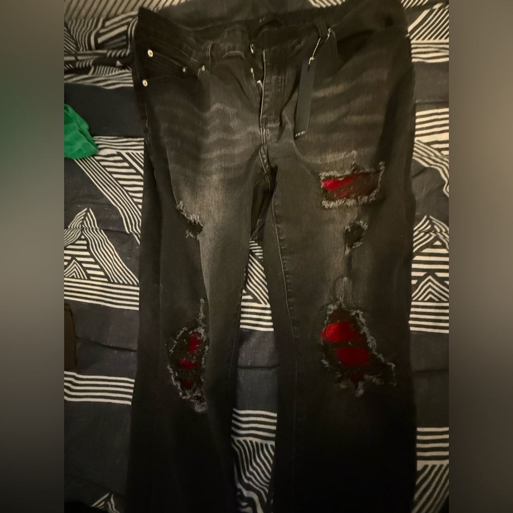 amiri jeans Amiri Bandana MX1 'Aged Black'